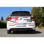 copy of Silent rear duplex stainless steel 1x100mm type 16 for MAZDA CX5 TYPE KE/GH