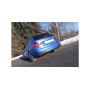 Silent rear duplex stainless steel 2x76mm type 25 for BMW 330d TYPE F30/31