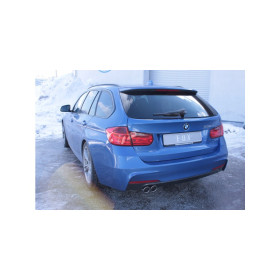 Silencieux arrière inox 2x76mm type 16 pour BMW 330d TYPE F30/31