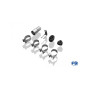 Silencieux arrière duplex inox 1x100mm type 16 pour FORD MONDEO MK4 TITANIUM S (COFFRE)