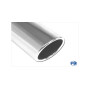 Silencieux arrière duplex inox 1x100mm type 16 pour FORD MONDEO MK4 TITANIUM S (COFFRE)
