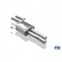 copy of Silent rear duplex stainless steel 1x160x80mm type 53 for VOLKSWAGEN T5/T6 4-MOTION
