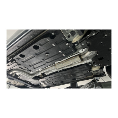 copy of Silent stainless steel rear 1x129x106mm type 44 for OPEL CORSA E 1.4L TURBO