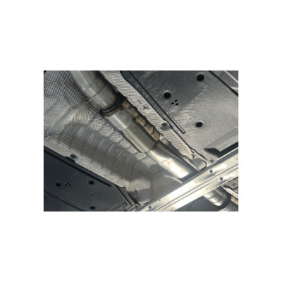 copy of Silent rear doppelbox stainless steel 2x76mm type 13 for BMW SERIE 3 316/318/320/323/325/328 TYPE E36