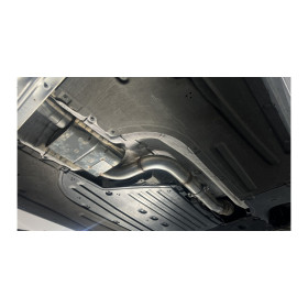 copy of Silent rear doppelbox stainless steel 2x76mm type 13 for BMW SERIE 3 316/318/320/323/325/328 TYPE E36