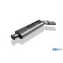 copy of Silent stainless steel rear 1x76mm type 16 for BMW F20/21 116i 3 CYLINDRES