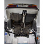 Silencieux arrière sport inox 2x88x74mm type 32 (émaillé noir) pour BMW 525E TYPE E28 (AVEC CATALYSEUR)
