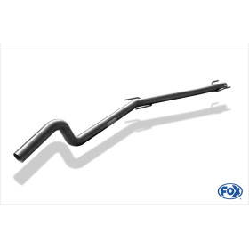 Tube de suppression de silencieux avant inox pour OPEL ASTRA H TWINTOP