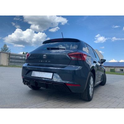 copy of 2x80mm 25 stainless steel back silent for SEAT IBIZA TYPE KJ