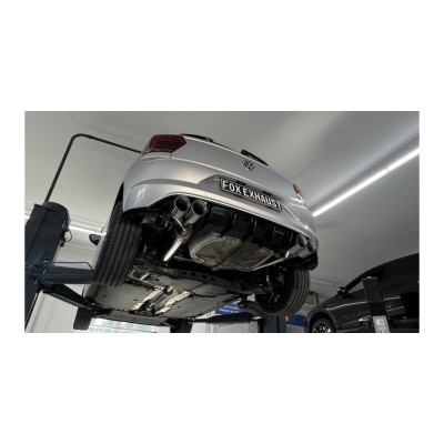 copy of Silent rear duplex stainless steel 1x100mm type 16 for MAZDA CX5 TYPE KE/GH