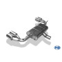 Silent rear duplex stainless steel duplex type 25 for FORD FOCUS MK4 ST-LINE