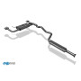 copy of Silent rear duplex stainless steel (on original output) for OPEL ASTRA J OPC