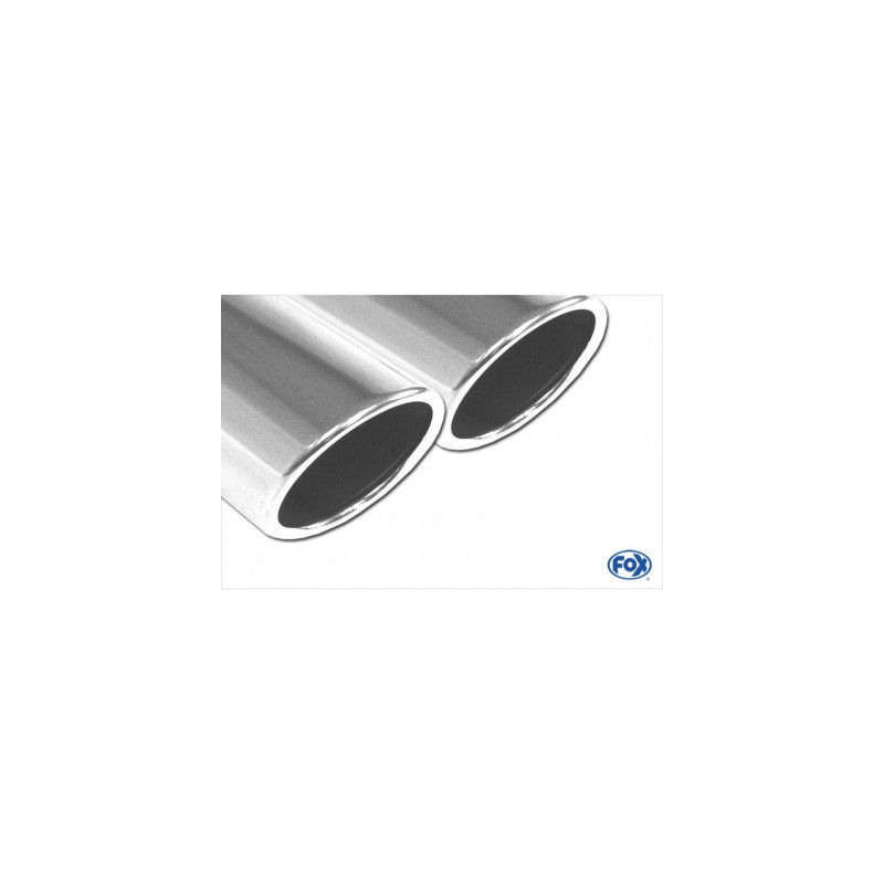 Silencieux Arrière Pour Lexus RX 400H Hybrid 2005-2008 - Acier Aluminié, Tuyau Chromé, Kit Montage