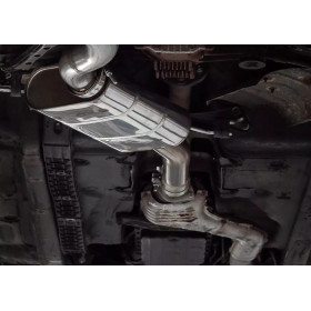 Silencieux avant inox pour TOYOTA SUPRA MK4