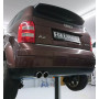 copy of Silent rear duplex stainless steel 1x160x80mm type 53 for VOLKSWAGEN T5/T6 4-MOTION