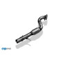 copy of Silent rear duplex stainless steel 1x160x80mm type 53 for VOLKSWAGEN T5/T6 4-MOTION