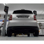 copy of Silent rear duplex stainless steel 1x160x80mm type 53 for VOLKSWAGEN T5/T6 4-MOTION