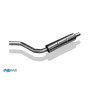 copy of Silent rear duplex stainless steel 1x160x80mm type 53 for VOLKSWAGEN T5/T6 4-MOTION