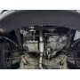 copy of Silent rear duplex stainless steel 1x160x80mm type 53 for VOLKSWAGEN T5/T6 4-MOTION