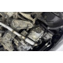 copy of Silent rear duplex stainless steel 1x160x80mm type 53 for VOLKSWAGEN T5/T6 4-MOTION
