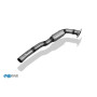 copy of Silent rear duplex stainless steel 1x160x80mm type 53 for VOLKSWAGEN T5/T6 4-MOTION
