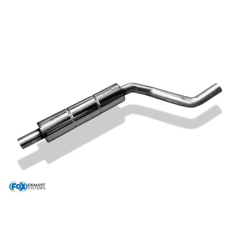 Silencieux Arrière Pour Audi A2 1.4 TDi 75CH (2000-2003) - Acier Aluminié
