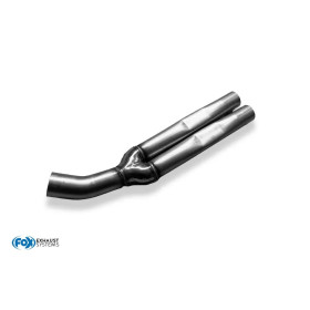 Tube de connexion catalyseurs 100% inox (Ø76mm) FOX EXHAUST SYSTEMS pour AUDI RS4 QUATTRO TYPE B5