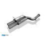Silencieux arrière (Ø90mm) sport 100% inox 2x90mm type 25 pour AUDI RS4 QUATTRO TYPE B5
