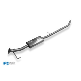 Silencieux avant inox pour OPEL MOKKA 4x2/4x4