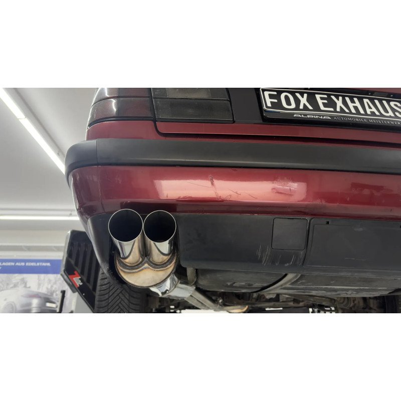 Silencieux Intermédiaire D'échappement Neuf Pour BMW E34 520 - Compatible Série 5