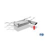 Embout d'échappement 1x115x85mm type 32 - MAZDA MX5 (ND)