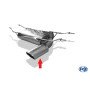 Embout d'échappement 1x115x85mm type 32 - MAZDA MX5 (ND)