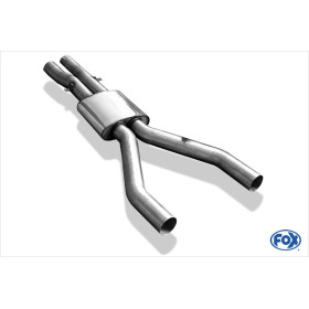 Silencieux intermédiaire sport inox pour BMW M5 TYPE E60