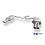 copy of Silent rear duplex stainless steel duplex type 16 for SKODA SUPERB TYPE 3T (Traction)