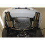 copy of Silent rear duplex stainless steel duplex type 16 for SKODA SUPERB TYPE 3T (Traction)
