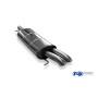 copy of Silencieux arrière duplex inox 1x135x80mm type 53 pour VOLSWAGEN BEETLE TYPE 1C/9C/1Y