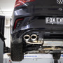 copy of Silent rear duplex stainless steel 2x90mm type 16 for VOLKSWAGEN T-ROC