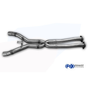 copy of Stainless rear stainless steel 4x100mm type 25 for CORVETTE C7