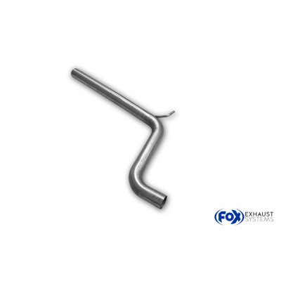 Silent rear duplex stainless steel 1x100mm type 16 for MAZDA CX5 TYPE KE/GH