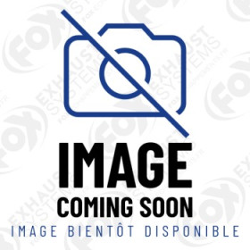 copy of Silent rear duplex stainless steel central output 2x76mm type 17 for MINI COOPER S R53