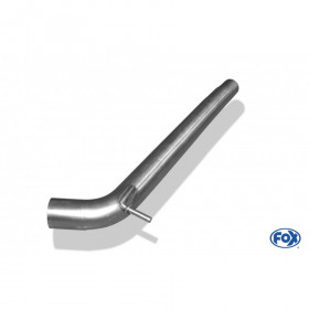 copy of Silent rear duplex stainless steel 1x100mm type 16 for MAZDA CX5 TYPE KE/GH