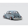Silencieux arrière duplex sport 100% inox 1x70mm type 12 pour VOLKSWAGEN COCCINELLE
