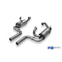Silencieux arrière duplex sport 100% inox 1x70mm type 12 pour VOLKSWAGEN COCCINELLE