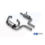 Silencieux arrière duplex sport 100% inox 1x70mm type 12 pour VOLKSWAGEN COCCINELLE