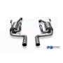 Silencieux arrière duplex sport 100% inox 1x70mm type 14 pour VOLKSWAGEN COCCINELLE