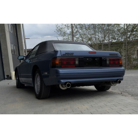 copy of Silent rear duplex stainless steel 1x90mm type 13 for MAZDA RX8