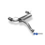 Silencieux arrière duplex sport inox 1x114mm type 10 pour HONDA CIVIC 5 (EG2/EG3/EG4/EG6 EK3/EK4)