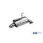 copy of Silent rear duplex stainless steel 1x114mm type 12 for SUBARU LEGACY KOMBI TYPE BR