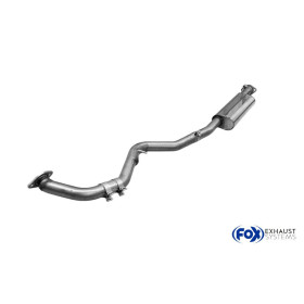 Silencieux avant inox pour SUBARU OUTBACK TYPE BS