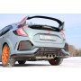 Silencieux arrière sport inox 3x100/90/100mm type 25 pour HONDA CIVIC 10 TYPE R (FK801)